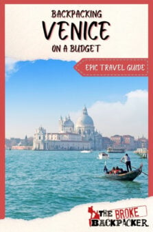 Backpacking Venice Travel Guide Pinterest Image