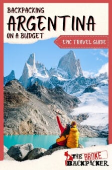 Backpacking Argentina Travel Guide Pinterest Image