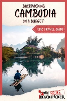 Backpacking Cambodia Travel Guide Pinterest Image