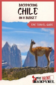 Backpacking Chile Travel Guide Pinterest Image