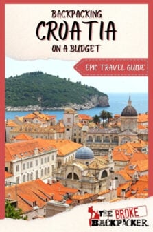 Backpacking Croatia Travel Guide Pinterest Image