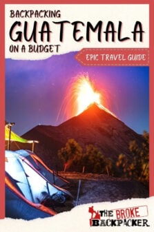 Backpacking Guatemala Travel Guide Pinterest Image