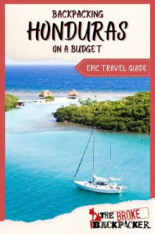 Backpacking Honduras Travel Guide Pinterest Image