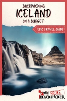 Backpacking Iceland Travel Guide Pinterest Image