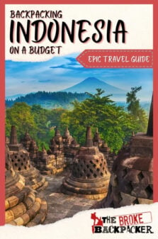 Backpacking Indonesia Travel Guide Pinterest Image