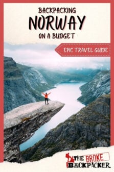 Backpacking Norway Travel Guide Pinterest Image