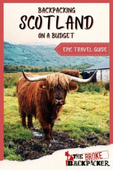 Backpacking Scotland Travel Guide Pinterest Image