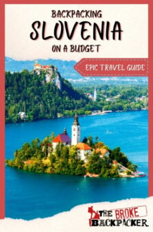 Backpacking Slovenia Travel Guide Pinterest Image