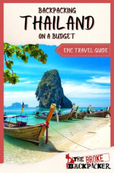 Backpacking Thailand Travel Guide Pinterest Image