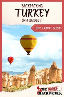 Backpacking Turkey Travel Guide Pinterest Image