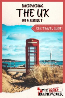 Backpacking UK Travel Guide Pinterest Image