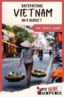 Backpacking Vietnam Travel Guide Pinterest Image