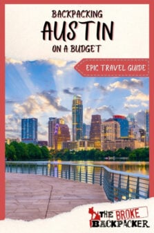 Backpacking Austin Travel Guide Pinterest Image