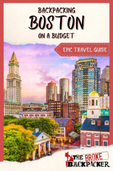 Backpacking Boston Travel Guide Pinterest Image