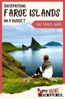 Backpacking Faroe Island Travel Guide Pinterest Image