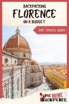 Backpacking Florence Travel Guide Pinterest Image