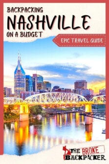 Backpacking Nashville Travel Guide Pinterest Image