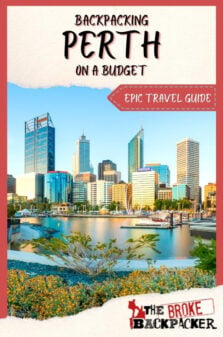 Backpacking Perth Travel Guide Pinterest Image