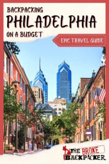Backpacking Philadelphia Travel Guide Pinterest Image