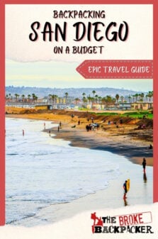 Backpacking San Diego Travel Guide Pinterest Image