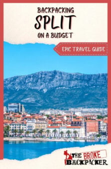 Backpacking Split Travel Guide Pinterest Image