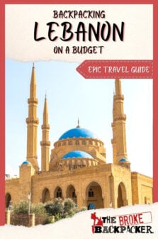 Backpacking Lebanon Travel Guide Pinterest Image