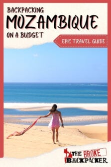 Backpacking Mozambique Travel Guide Pinterest Image