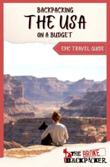 Backpacking USA Travel Guide Pinterest Image