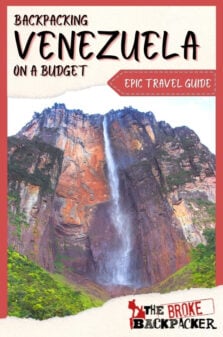 Backpacking Venezuela Travel Guide Pinterest Image