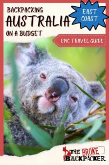 Backpacking East Coast Australia Travel Guide Pinterest Image