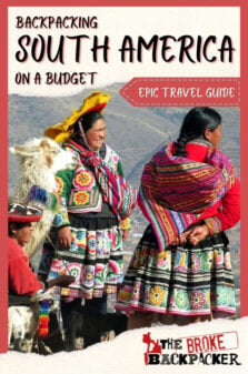 Backpacking South America Travel Guide Pinterest Image
