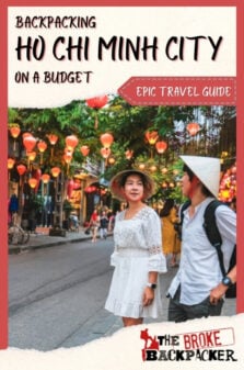 Backpacking Ho Chi Minh City Travel Guide Pinterest Image