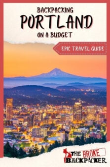 Backpacking Portland Travel Guide Pinterest Image