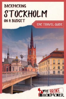 Backpacking Stockholm Travel Guide Pinterest Image