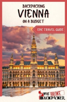 Backpacking Vienna Travel Guide Pinterest Image
