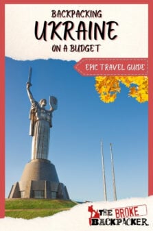 Backpacking Ukraine Travel Guide Pinterest Image