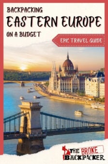 Backpacking Eastern Europe Travel Guide Pinterest Image
