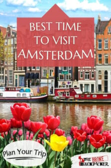 Best Time To Visit Amsterdam Pinterest Image