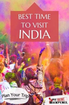 Best Time To Visit India Pinterest Image