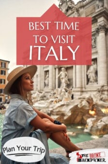 Best Time To Visit Italy Pinterest Image