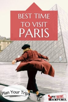 Best Time To Visit Paris Pinterest Image