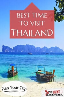 Best Time To Visit Thailand Pinterest Image