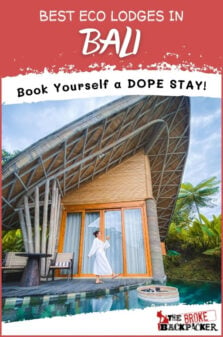 Best Eco Lodges In Bali Pinterest Image