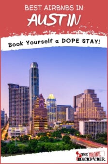 Airbnbs in Austin Pinterest Image