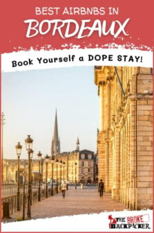 Airbnbs in Bordeaux Pinterest Image
