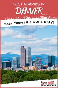 Airbnbs in Denver Pinterest Image