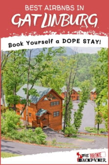 Airbnbs in Gatlinburg Pinterest Image