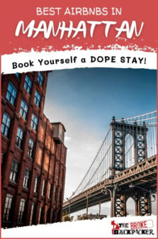 Airbnbs in Manhattan Pinterest Image