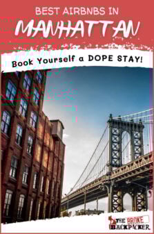 Airbnbs in Manhattan Pinterest Image
