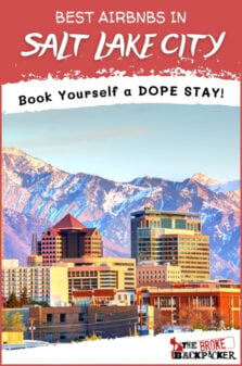 Airbnbs in Salt Lake City Pinterest Image